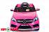 Электромобиль Mercedes-Benz A45, цвет – розовый  - миниатюра №4